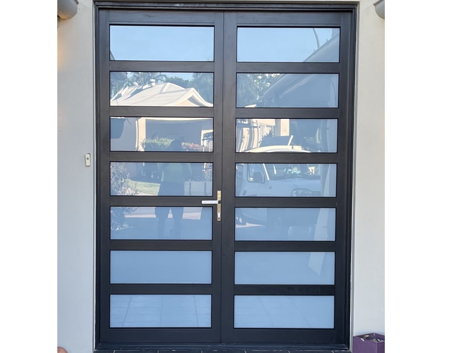Hinged Entry Door After